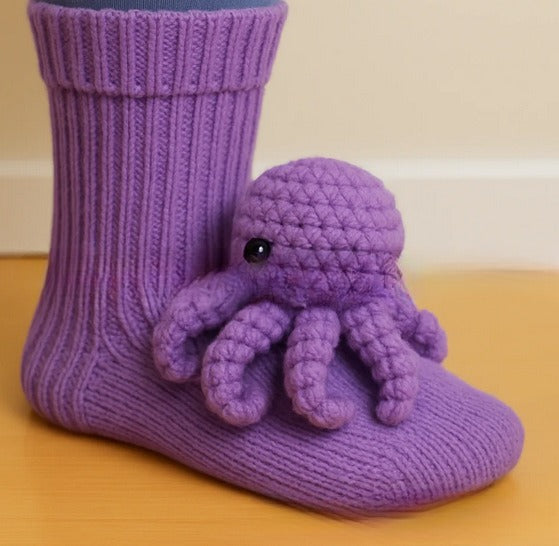 CozyCritter™ 3D Knit Animal Socks 🧦🐾
